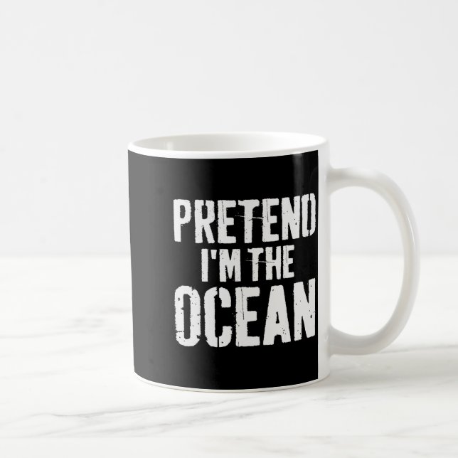Lattsam lätt Halloween-kostym Låt oss låtsas att j Kaffemugg (Höger)