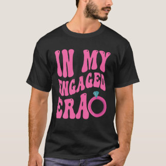 Lättsinnig Bride i min engagerade Era-Förlovning R T Shirt