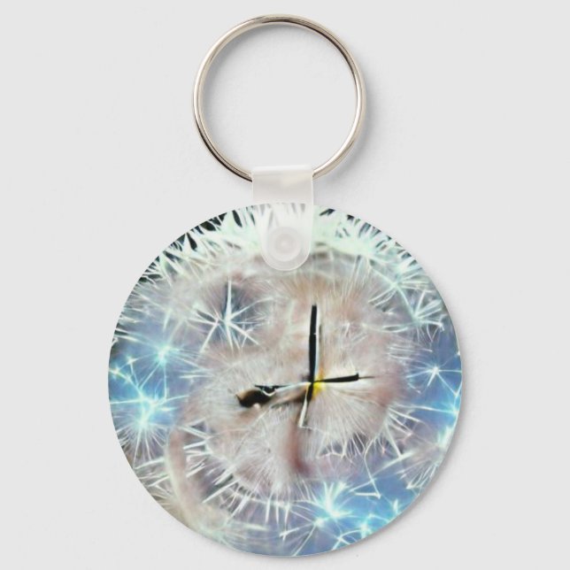 Lättsinnig dandelionklocka A.I. förbättrad foto. Nyckelring (Framsida)
