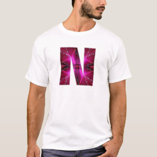 Lättsinnig Namn Initial N NN NNN n Låt världskUNSK Tee Shirt