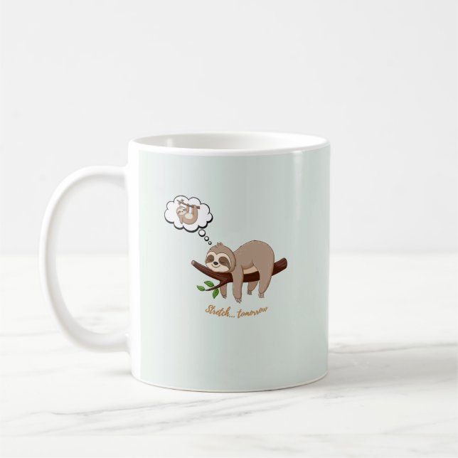 Lattsjövargmugg – Roligt Present för Avslappnade V Kaffemugg (Vänster)