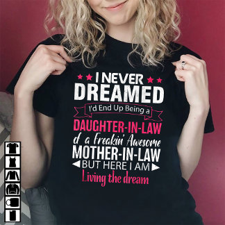 Lättslig dotter till Fantastisk Mor T Shirt