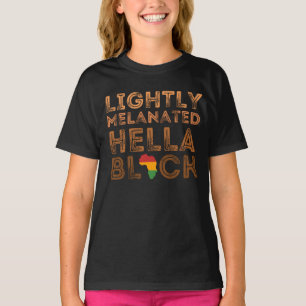 Lättsmält Hella Black History African T-S T Shirt
