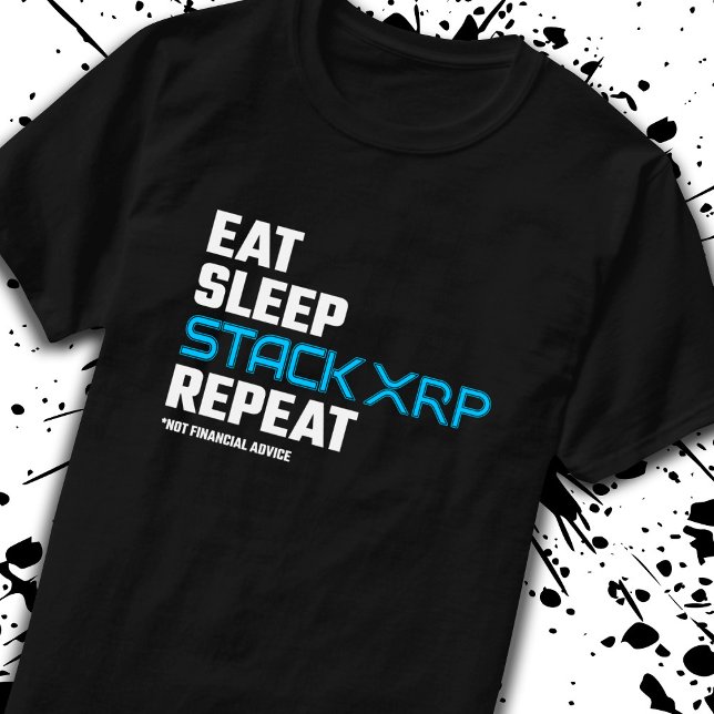 Lättspartsfunktion XRP-kryptooffertnota T Shirt (Skapare uppladdad)