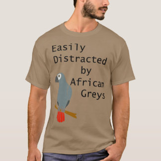 Lättspridd av African Grått Parrots Tropik A T Shirt