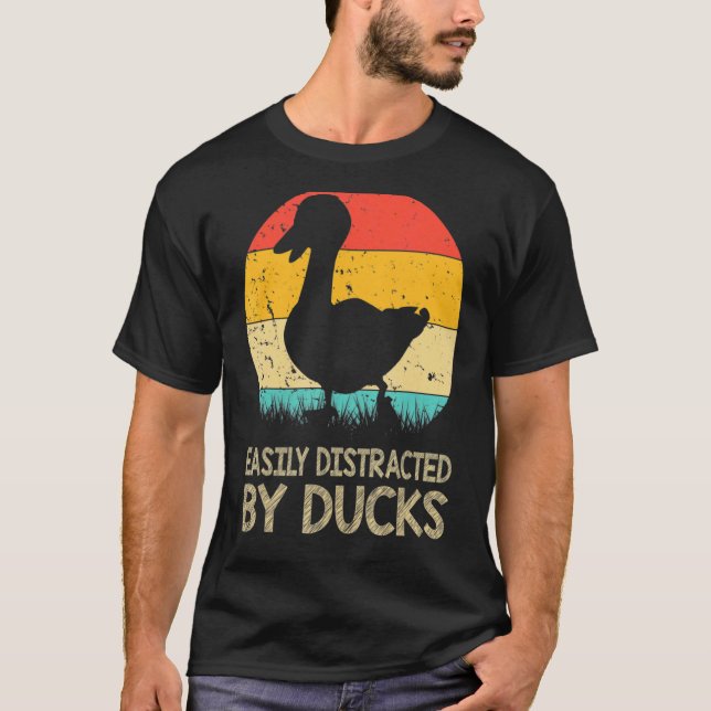 Lättspridd av Ankor Anka-jordbrukare T Shirt (Framsida)