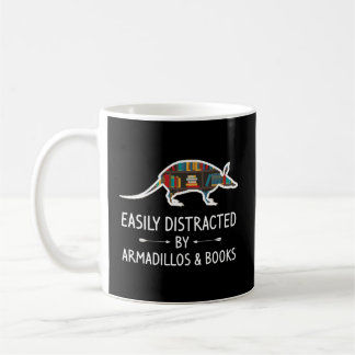 Lättspridd av Armadillos Bokar Älskare Gift A Kaffemugg