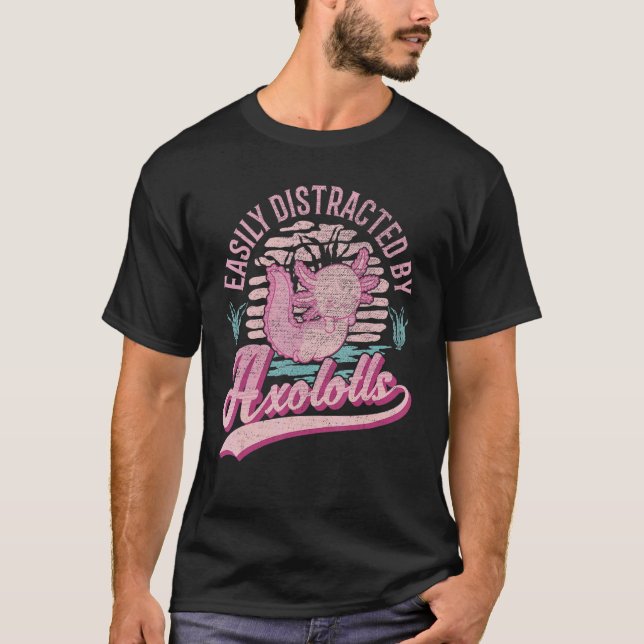 Lättspridd av Axolotls 1 T Shirt (Framsida)