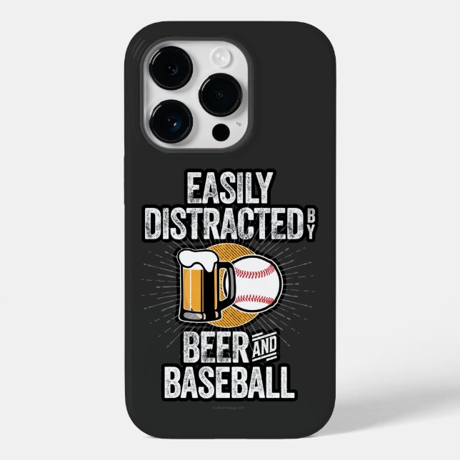Lättspridd av Beer och Baseball Fodral-Mate i (Baksida)