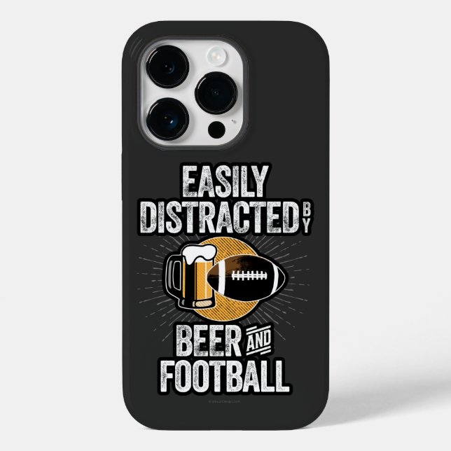 Lättspridd av Beer och Football Fodral-Mate i (Baksida)