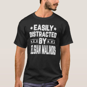 Lättspridd av belgisk Malinois Hund T Shirt