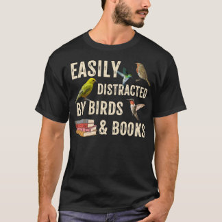 Lättspridd av Birds & Bokar Vintage Funny B T Shirt