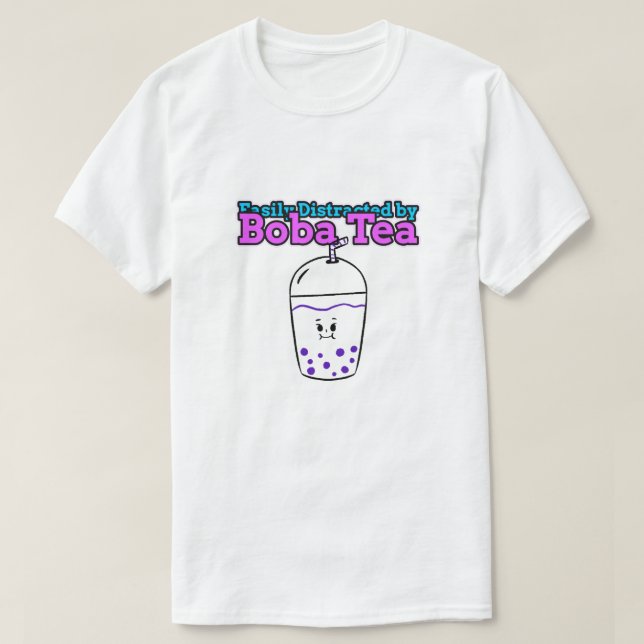 Lättspridd av boba tea T-Shirt (Design framsida)