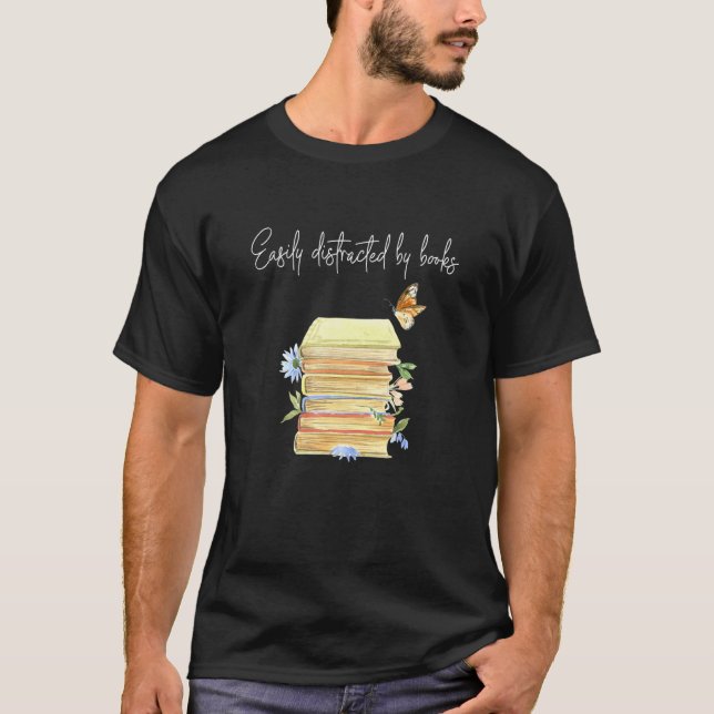 Lättspridd av Bokar Bok T Shirt (Framsida)