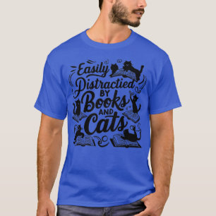 Lättspridd av Bokar och katter 1 T Shirt
