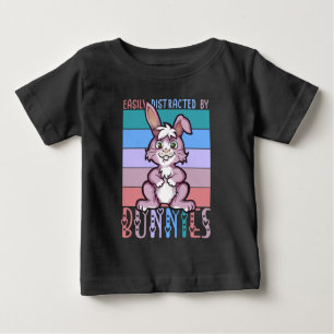Lättspridd av Bunnies Cute Bunny Älskare T Shirt