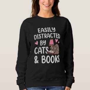 Lättspridd av Cats och Bokar Funny Bookmask T Shirt
