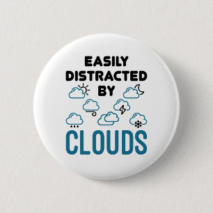 Lättspridd av Cloud Meteorology Weather Knapp