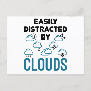 Lättspridd av Cloud Meteorology Weather Vykort
