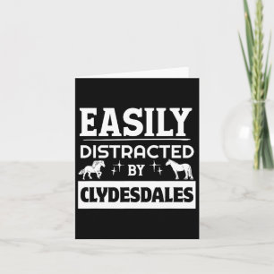 Lättspridd av Clydesdales Kort