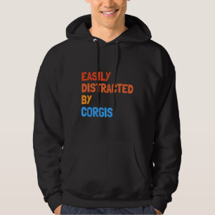 Lättspridd av Corgis Rolig hund Hoodie