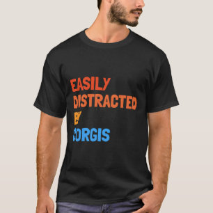 Lättspridd av Corgis Rolig hund T Shirt
