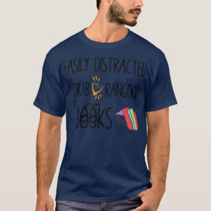 Lättspridd av Crab Rangoon och Bokar Nerds T Shirt
