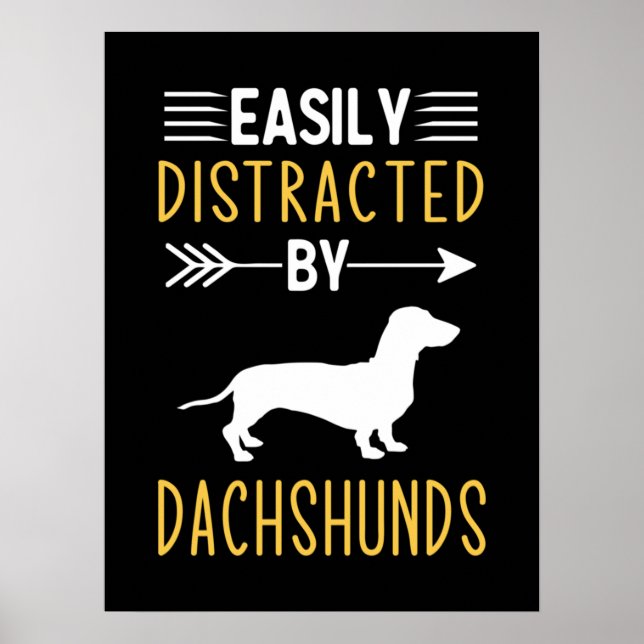 Lättspridd av Dachshunds Poster (Framsidan)