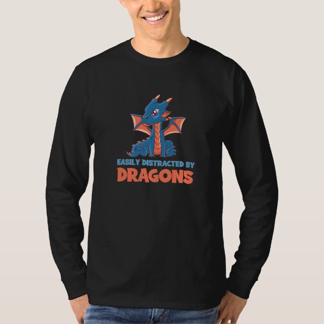 Lättspridd av drakmer Mytikekurer T Shirt (Framsida)