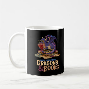Lättspridd av drakmer och Bokar Bok Kaffemugg