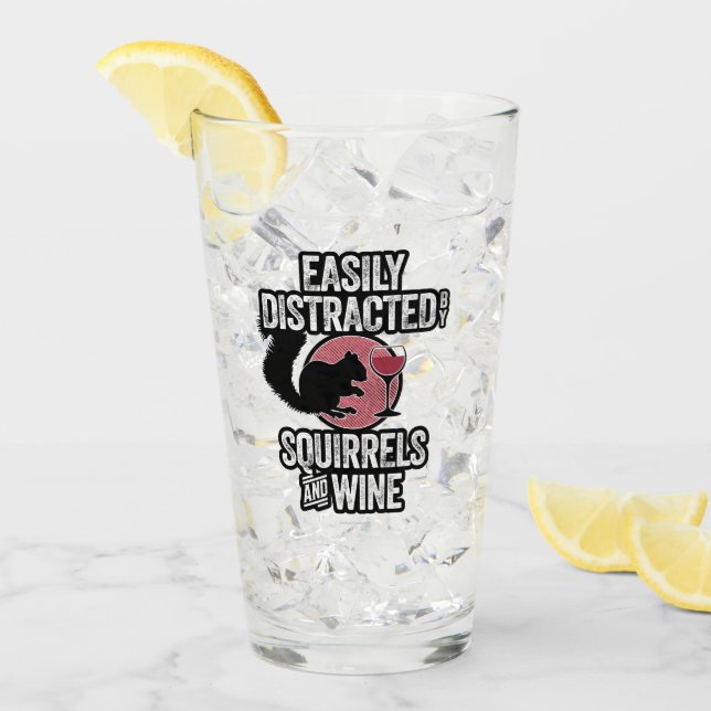 Lättspridd av ekorrar och Vin Glaskopp (Framsida Ice)