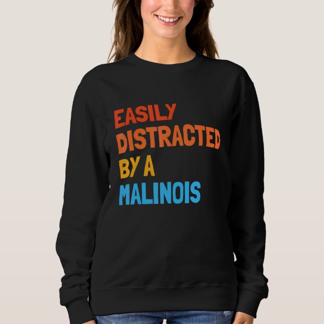 Lättspridd av en malinois belgisk Malinois T Shirt (Framsida)