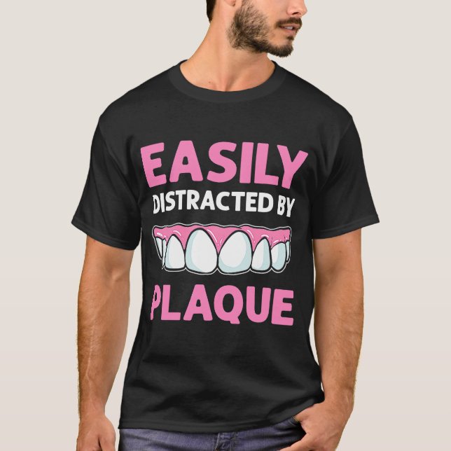 Lättspridd av facklig tandläkare t shirt (Framsida)