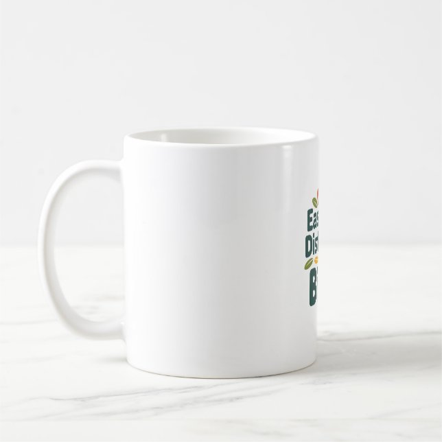 Lättspridd av fåglar - Utformning av Cute Chickade Kaffemugg (Vänster)