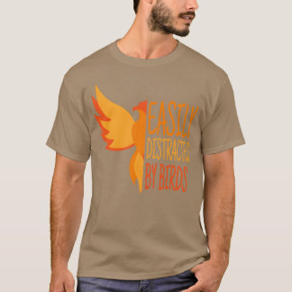 Lättspridd av fåglars funny fågelornitologi t shirt