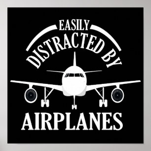 Lättspridd av flygplan - Lönsam luftfart Poster