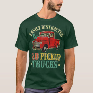 Lättspridd av gamla Pickupa Lastbilar Funny Lastbi T Shirt