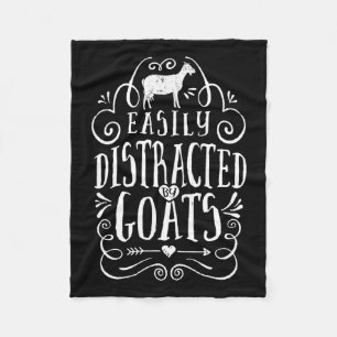 Lättspridd av gåvor från get Funny Goat Älskare Fleecefilt