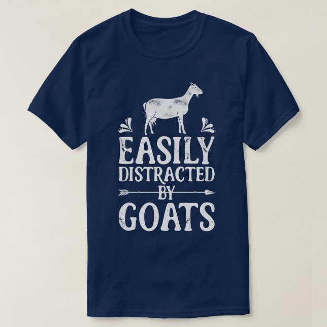 Lättspridd av gåvor från get Funny Goat Älskare T Shirt (Design framsida)