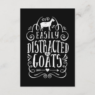 Lättspridd av gåvor från get Funny Goat Älskare Tilläggskort