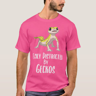 Lättspridd av Geckos Leopard Gecko Älskare T Shirt