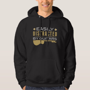 Lättspridd av gitarrer hoodie