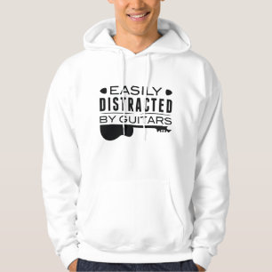 Lättspridd av gitarrer hoodie