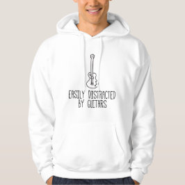 Lättspridd av gitarrer hoodie