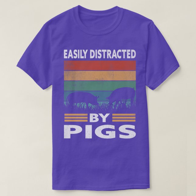 Lättspridd av Grisar Funny Farm Gris Premium T Shirt (Design framsida)