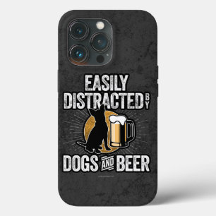 Lättspridd av Hundar och Beer Fodral-Mate iPhon