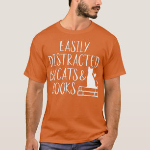 Lättspridd av katter och Bokar från Bok & C T Shirt