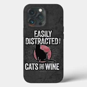 Lättspridd av katter och Vin Fodral-Mate iPhon