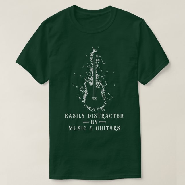 Lättspridd av Music and Guitars Guitar kärlek T Shirt (Design framsida)