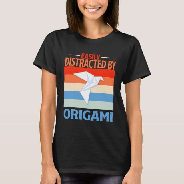 Lättspridd av Origami T Shirt (Framsida)